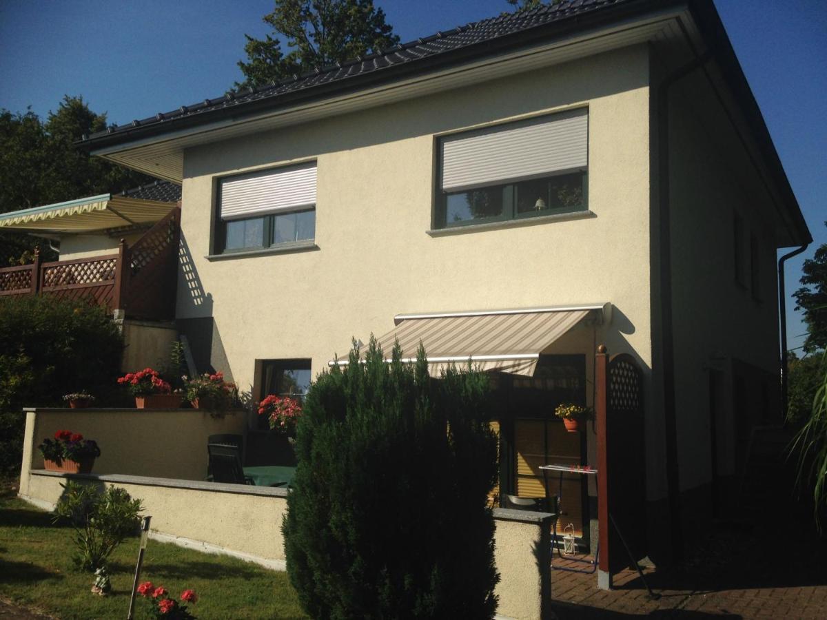 Ferienwohnung "Am Fechtertor- Eingang Zum Schlosspark" พุทบัส ภายนอก รูปภาพ