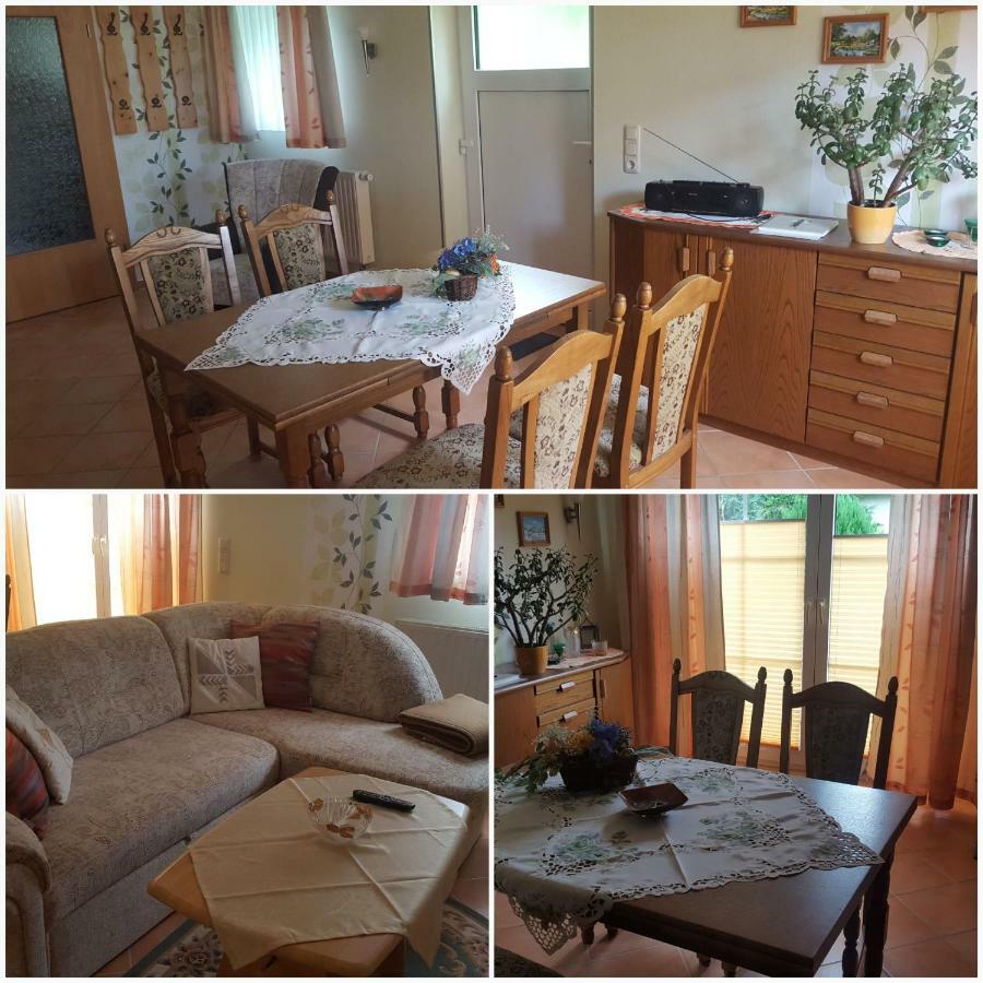 Ferienwohnung "Am Fechtertor- Eingang Zum Schlosspark" พุทบัส ภายนอก รูปภาพ